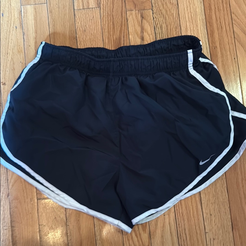 Nike Black Athletic Shorts Dri-Fit Moisture-Wicking